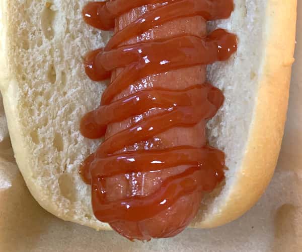 Plain Hot Dog -Meal