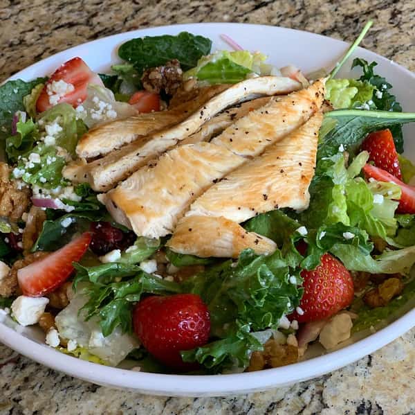 Summer Strawberry Salad (Add Chicken +4, Add Shrimp +6) Food