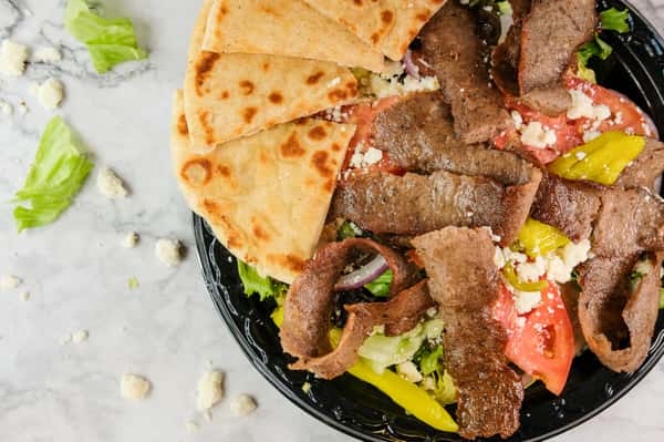 Grecian Salad with Protein