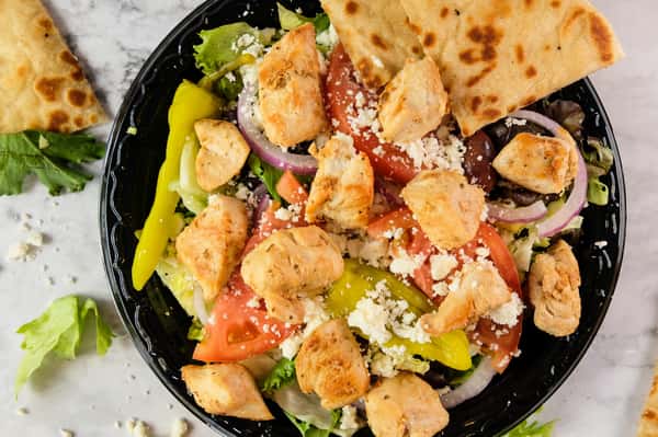 Grecian Salad w/ Meat