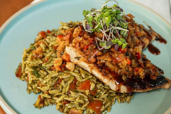 Eggplant Caponata Chicken