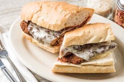 Chicken Parmigiana Sub
