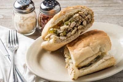 Chicken Cheese Philly Sub