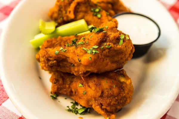 Large Hot Wings