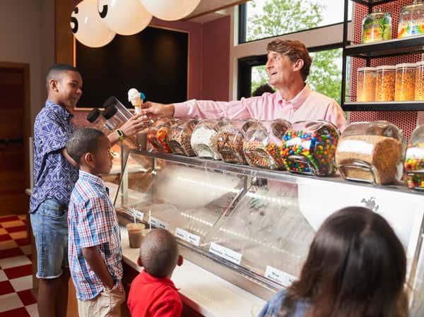 Owner at scoop shop
