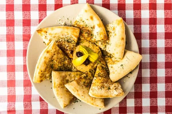 Hummus with Brick Oven Flatbread