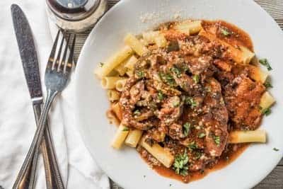 Lunch Chicken Parmigiana