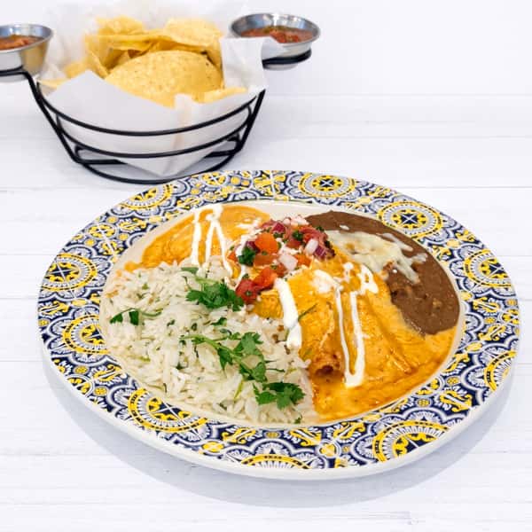 Lunch Creamy Morita Steak Enchilada
