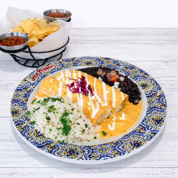 Crab & Shrimp Enchiladas