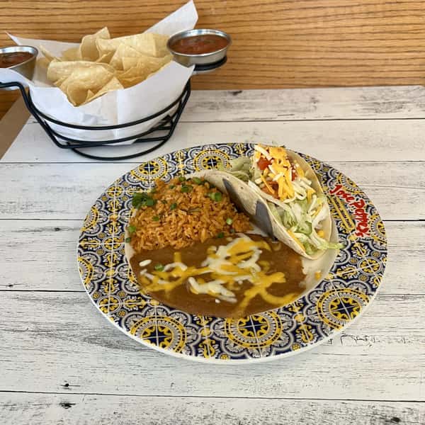 Lunch Tradional Soft Taco (EE)