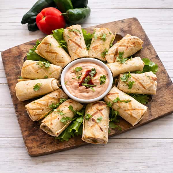 Steak & Goat Cheese Pinwheel Party Pan