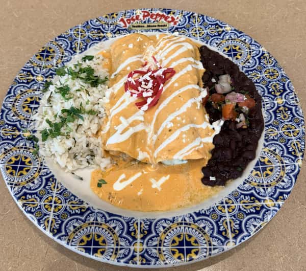 Jumbo Shrimp Enchiladas