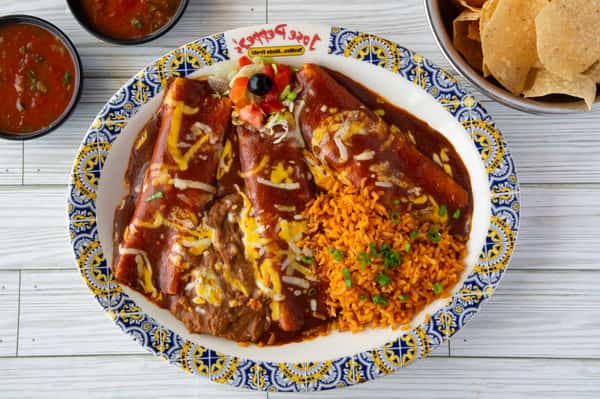 Enchilada Trio Platter
