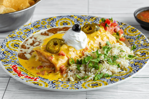 Lunch Nacho Frito Chimichanga