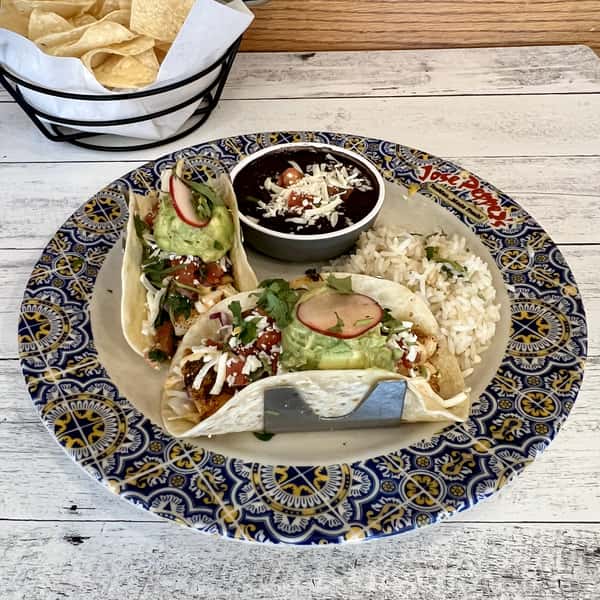 Mahi Mahi Taco Platter