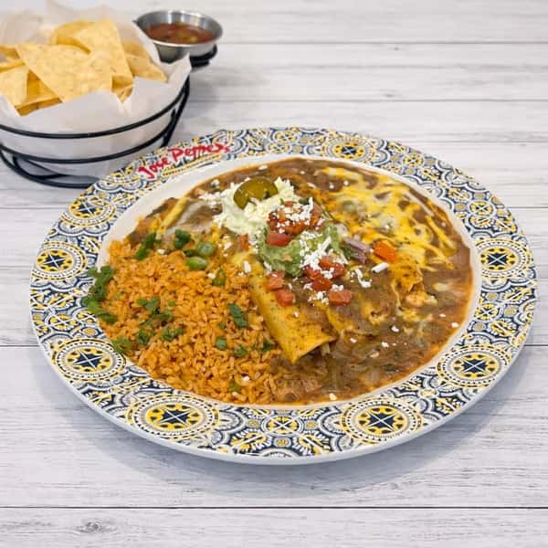 Lunch Chicken Enchilada Especial (EE)