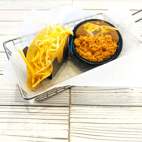 Kids Crispy Beef & Cheese Taco