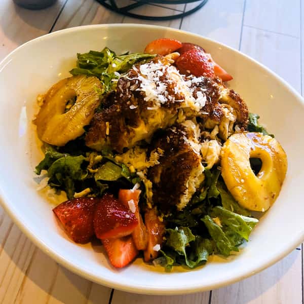 Strawberry Coconut Chicken Salad