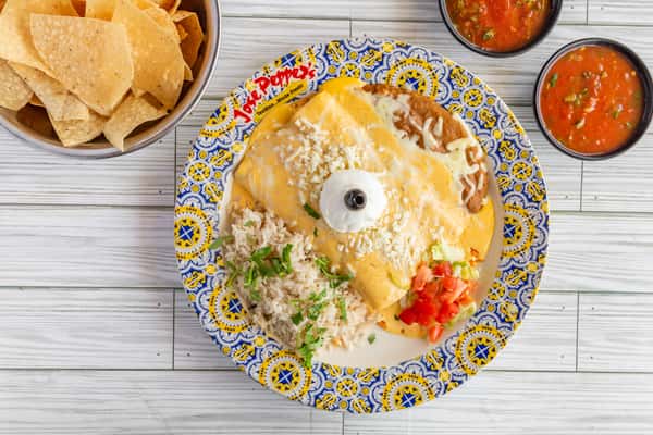Enchiladas Con Queso