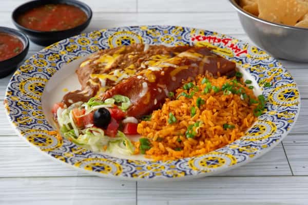 Lunch Enchilada Ground Beef (EE)