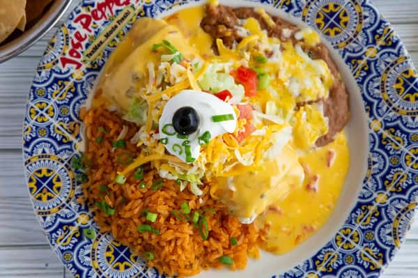 Taco Burrito con Queso