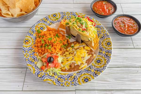 Lunch Traditional Crispy Taco (EE)