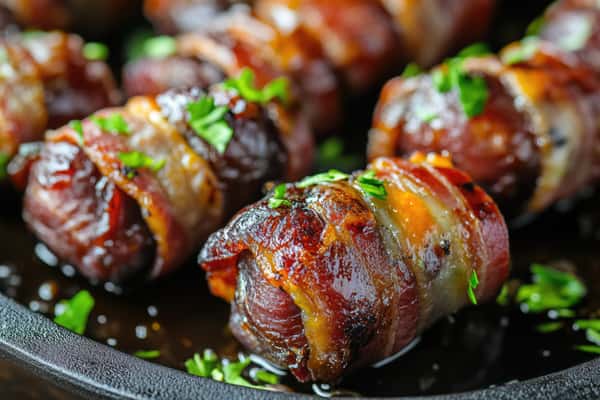 Bacon Wrapped Dates