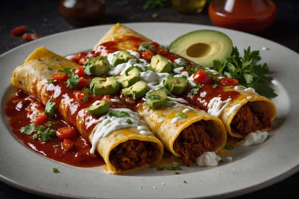 Tex-Mex Cheese Enchiladas