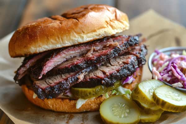 Brisket Barbecue Sandwiches
