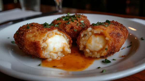 Porcini Mushroom Arancinis