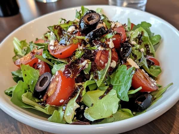 Mixed Green Salad with Balsamic Dressing