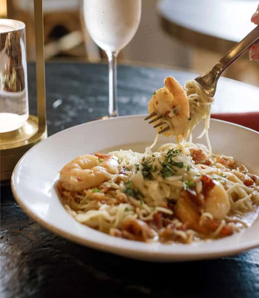 Shrimp Scampi Angel Hair Pasta