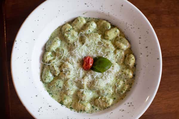 Gnocchi Pesto Cream