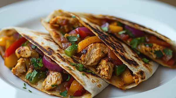Chicken Fajita Quesadillas