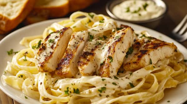 Chicken Fettucine Alfredo