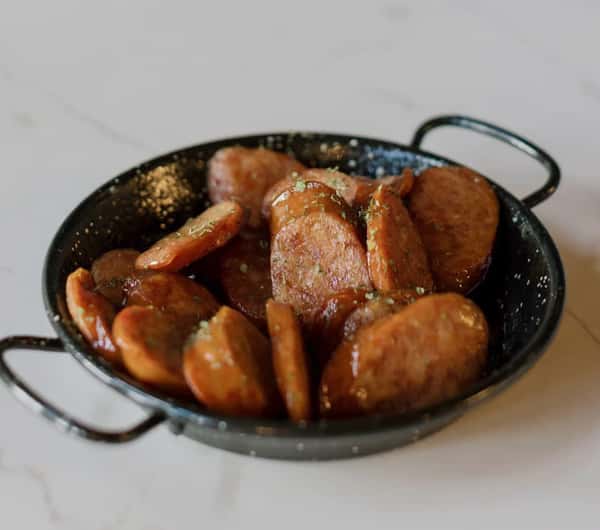 Chorizo in Cider
