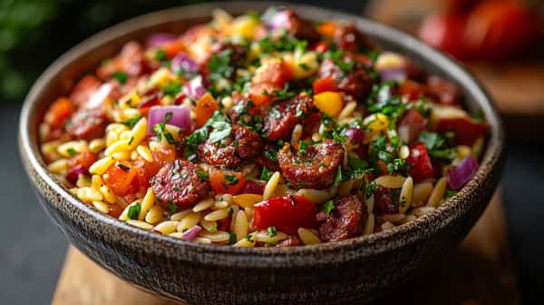 Mediterranean Orzo Salad