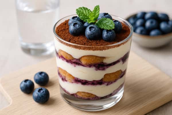 Blueberry Tiramisu