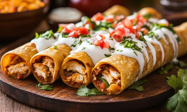 Chicken Flautas