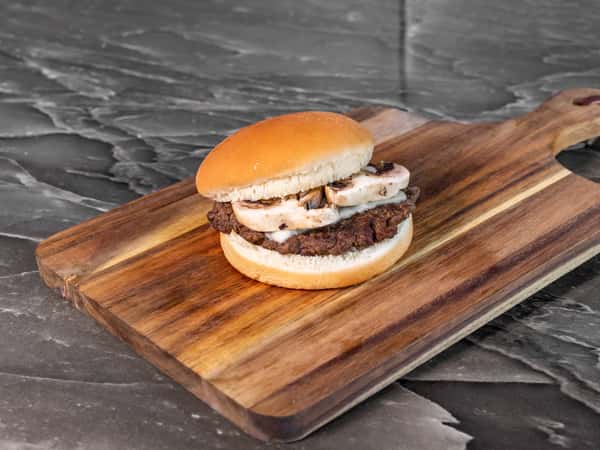 Mushroom Swiss Burger