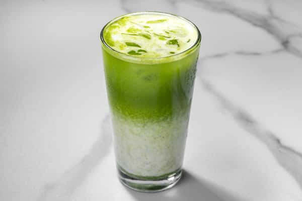 Iced Brown Sugar Matcha Latte