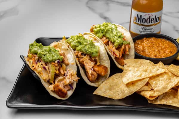 salmon tacos