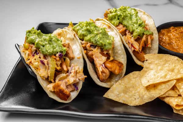 salmon tacos