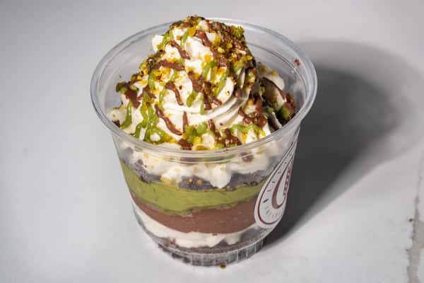 Dubai Chocolate Trifle