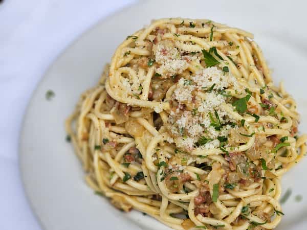 Spaghettini Carbonara