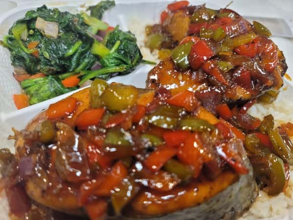 Stewed King Fish