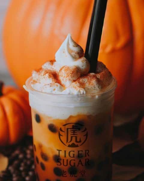 Pumpkin Spice Bubble Tea