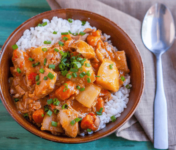 Chicken Curry w/ Rice