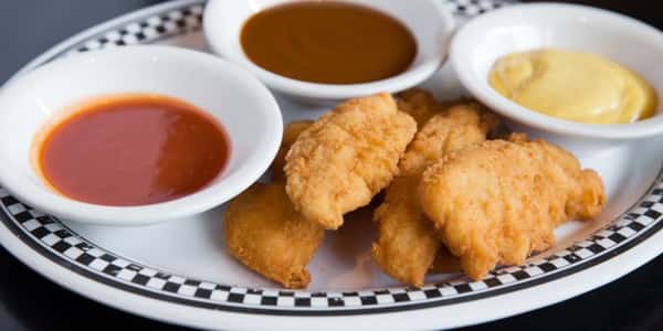chicken tenders with sauce