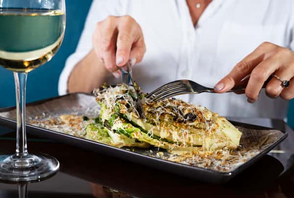 Grilled Caesar Salad